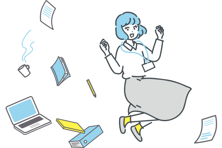 セールスオペレーターのイメージイラスト