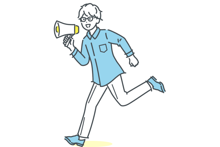 イベントスタッフのイメージイラスト